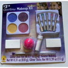Child Glitter Makeup Kit Set By Rubies. Halloween Costume