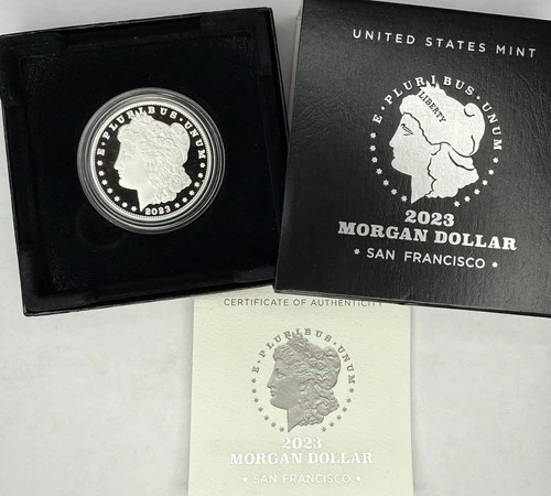 2023 S Morgan Silver Dollar $1 PROOF ‼️OGP & COA‼️