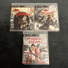 Dead Island Bundle Playstation 3 PS3 - Dead Island, Riptide, Escape - all CIB