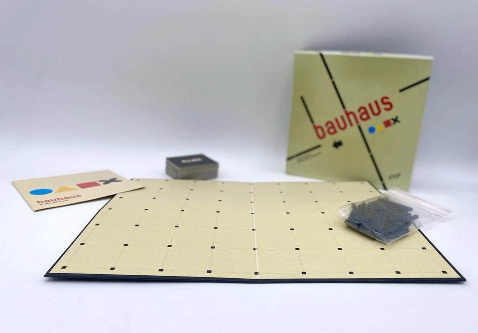 Bauhaus Strategy Game Board Jordi Gené, Gregorio Morales *Limited Parts, Rare! - Image 2 of 4