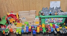 BRIO World 33097 Cargo Railway Deluxe Set Huge Expansion Lot Mutiple Trains