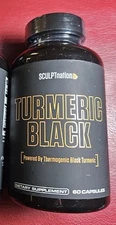 Turmeric Black Sculptnation Fatigue Fat Burn Weight Loss Exp 10/26
