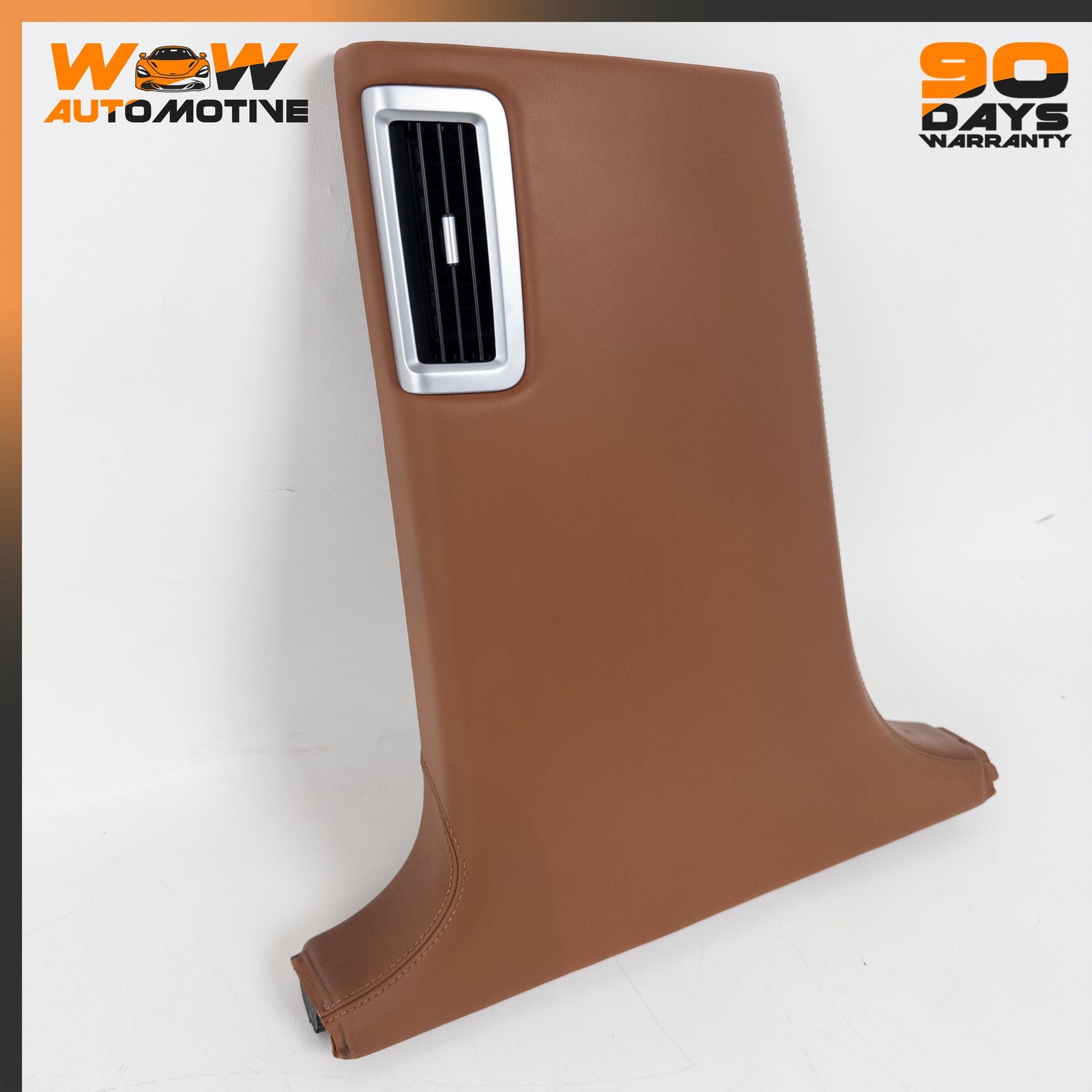14-19 BENTLEY FLYING SPUR LEFT LOWER B PILLAR COVER PANEL TRIM AIR VENT OEM