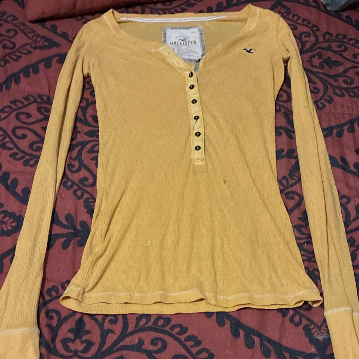 Hollister Solid Tops for Women for sale | eBay