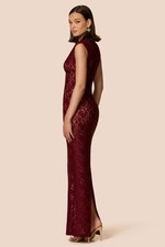 Nookie Mystique Maxi Dress In Wine
