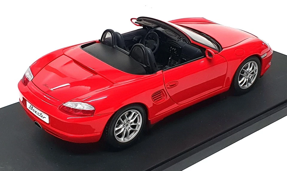 Autoart 1/18 Scale 77871 - Porsche Boxster 986 Cabriolet Facelift - Indisch Red - Image 2 of 4