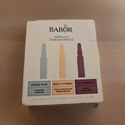 BABOUR AMPOULE CONCENTRATES SAMPLE SKIN LIFT PLUMP HYDRA