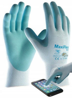 Arbeitshandschuhe MaxiFlex  Active 34-824 ATG Montagehandschuhe Nitril Gr. 9 (L)