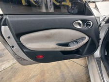 09-17 NISSAN 370Z Front Driver Door Trim Panel Grey/K OEM 80901-1EA3B