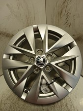 SKODA FABIA ALLOY WHEEL 6VA601025J 5.5JX15 ET40 5X100MM CENTRE BORE 57.1