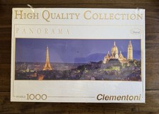 Clementoni Panorama SOIREE a Paris 1000 Piece Jigsaw Puzzle