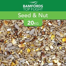 Bamfords Peanut Power Mix 20kg Energy Seed And Nut Blend For Wild Garden Birds