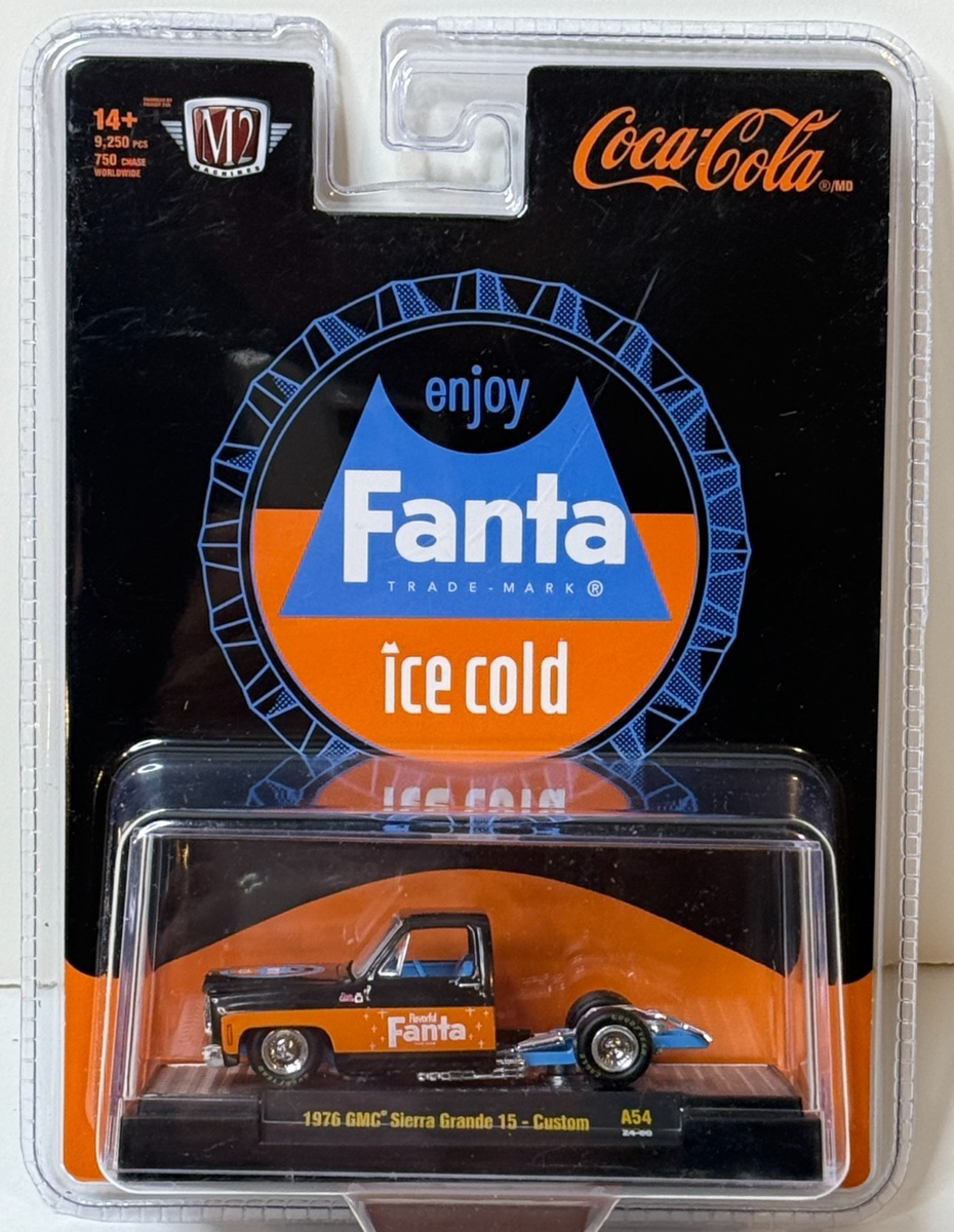 2025 M2 Machines Coca Cola Fanta Bedless 1976 GMC Sierra Grande 15