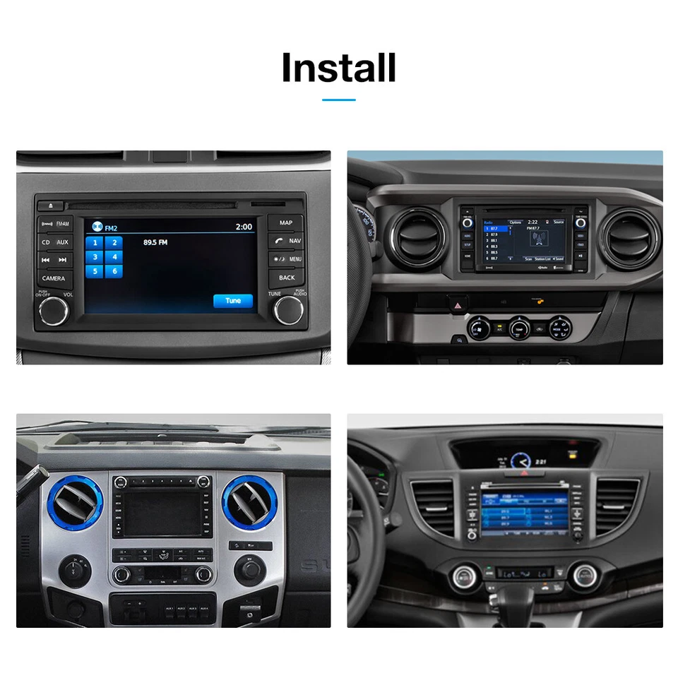 DAB+ Android Autoradio Für Golf IV Passat Polo Bora T5 GPS Navi RDS FM BT+Kamera - Bild 2 von 4
