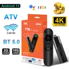 ATV Mini TV Stick Android 13 Support 4K Video BT5.0 HDR10+3D 2.4G 5G Dual WiFi 1