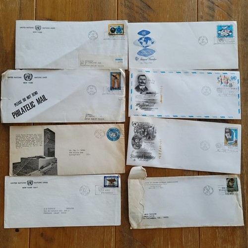 Collection Of United Nations First Day Covers 1960s - 1970s - Picture 8 of 13