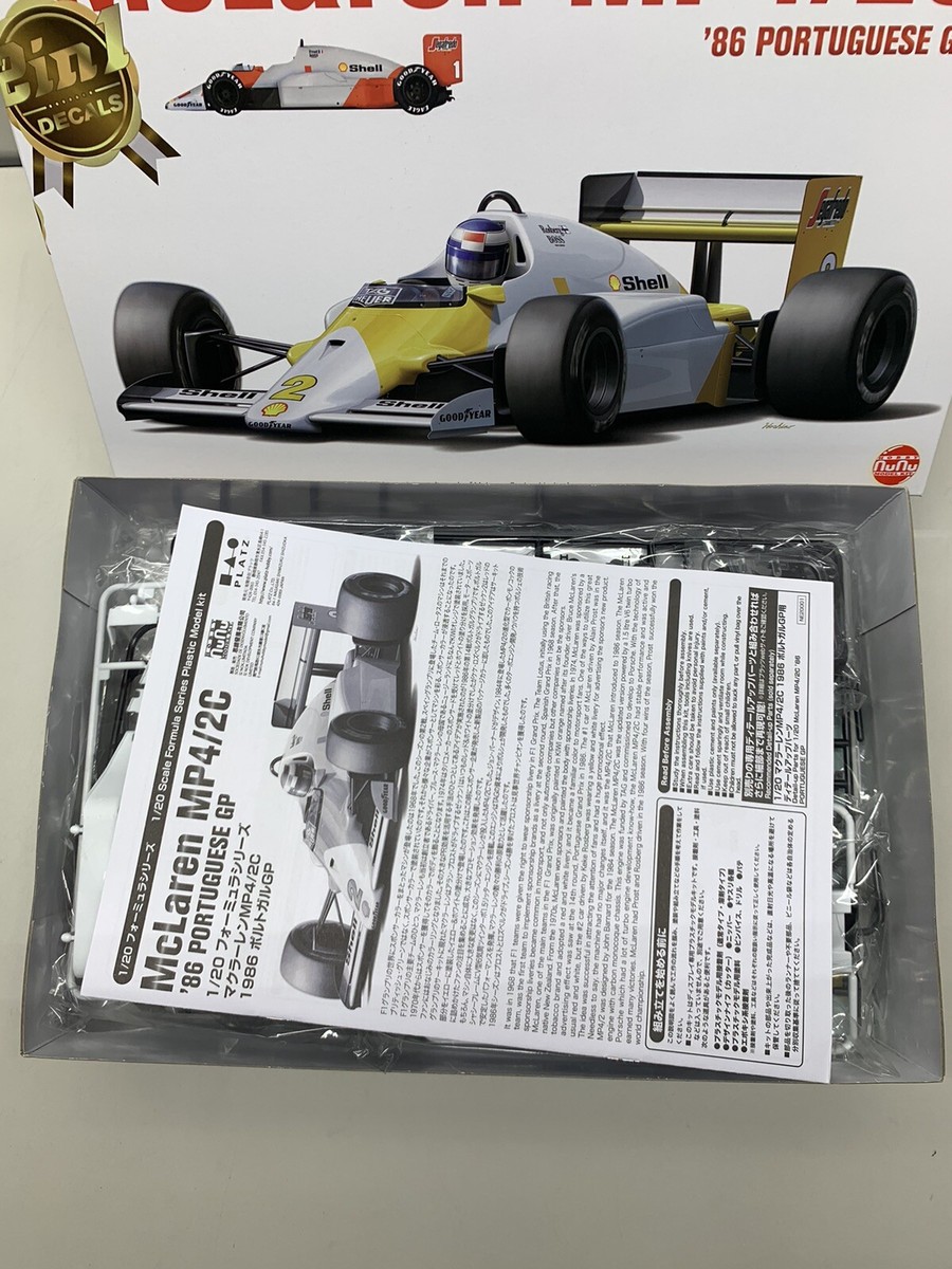 NuNuマクラーレンMP4/2C1986ポルトガルGP McLaren MP4/2C `86 Portuguese GP (Model Car) - HobbySearch