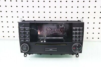 04 05 MERCEDES CLK500 CLK CLK350 W209 RADIO HEAD UNIT CD NAV NAVIGATION