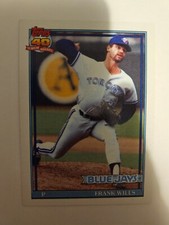 1991 TOPPS FRANK WILLS #213 NM