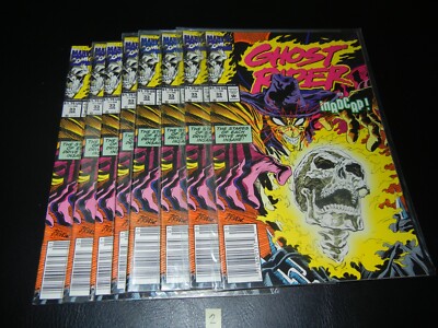 GHOST RIDER #33 Lot of (8) MARVEL 1992 MADCAP