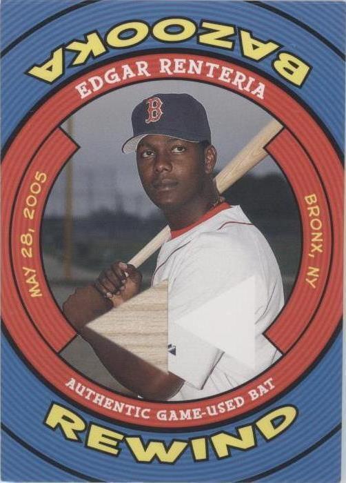 2006 Topps Bazooka - Edgar Renteria #BR-ER - 1 of 1