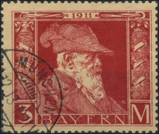 Bavaria German State  Scott #88 Used F+ Stamp