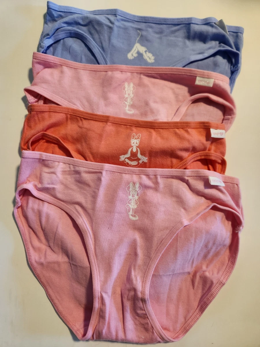 NEW GAP KIDS DISNEY Girls Small Underwear Small 6-7 NWOT 4 Pair