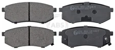 A.B.S. 37182 brake pad set, disc brake for Hyundai, Kia, Mitsubishi