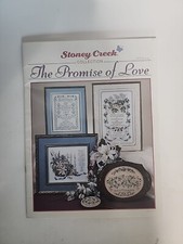VTG Stoney Creek Collection Book 121 THE PROMISE OF LOVE Cross Stitch Wedding