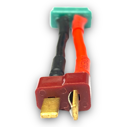 2x Stück Adapter MPX Female Buchse auf T-Dean Male Stecker Lipo Akku 5cm 14AWG - 第 9/13 張圖片