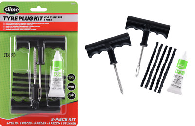 Slime Tyre Plug Reparaturset 8 tlg