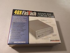 Digital Research 40x ATAPI IDE CDROM Model DRCDROM40 Sealed UPC Has Been Removed