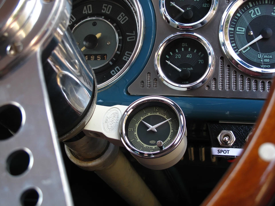 12v Tachometer 52mm 6000rpm Tacho for VW Beetle Splitscreen Ghia Bay AAC195 - Image 3 of 4