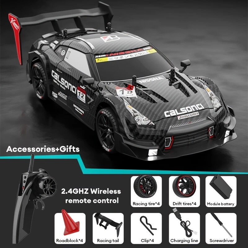 1:14 4WD RC Rennauto 2.4G Drift Auto 50KM/H Hochgeschwindigkeits RC Auto - Bild 4 von 4