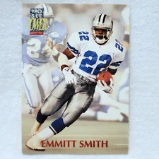 1992 Pro Set Power Emmitt Smith Dallas Cowboys 