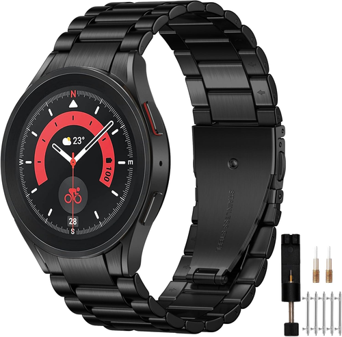 Cinturino in Metallo Compatibile Con Samsung Galaxy Watch 6 Classic 47Mm 43Mm/Wa - Foto 12 di 12