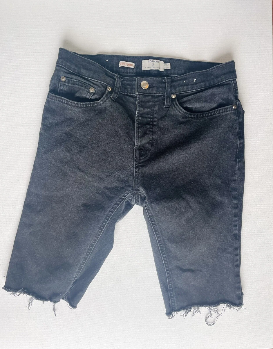 Topman sales denim shorts