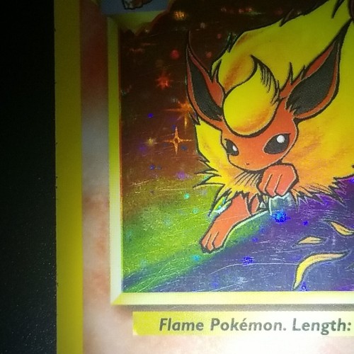 FEHLER - FLAREON 3/64 - HOLO SELTEN - Dschungel - VINTAGE WOTC POKÉMONKARTE - LP - Bild 9 von 24