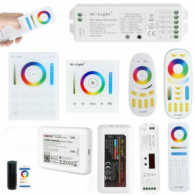 MiLight / MIBOXER wifi for Alexa 4 Zone rgb rgbw LED Strip CCT Remote Controller