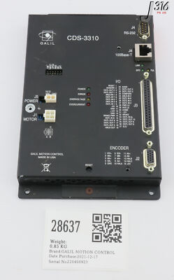 28637 GALIL MOTION CONTROL SINGLE-AXIS CONTROLLER & DRIVE SYSTEM