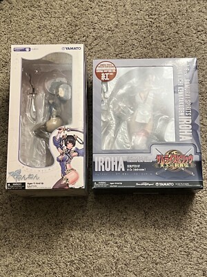 Yamato Samurai Shodown VI IROHA Red + Shunya Yamashita Nen Nen Anime Figurines