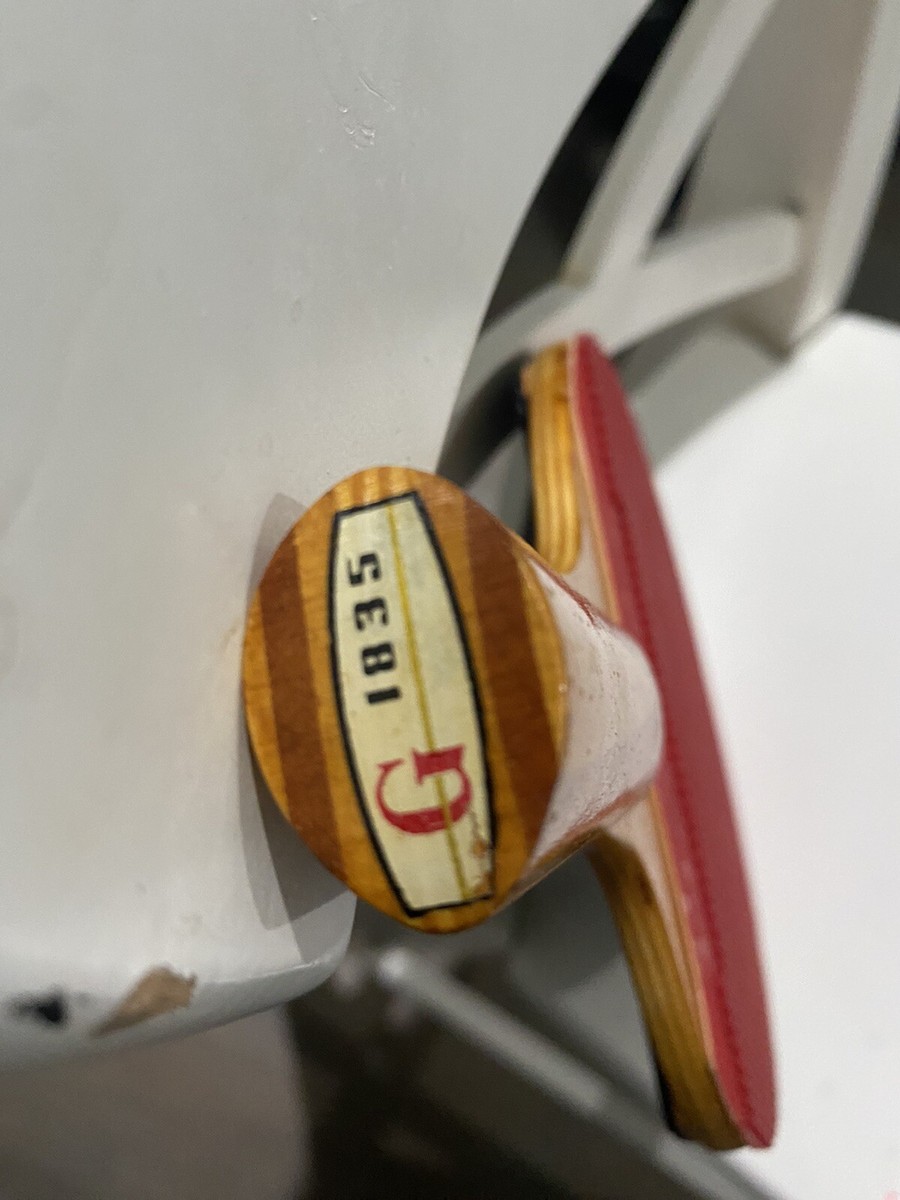 Old DHS G1835 Chinese penhold table tennis racket with Yasaka