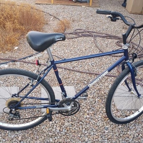 Men's Bridgestone CB1 6 Speed NavyBlack 26" Bike - Picture 3 of 3