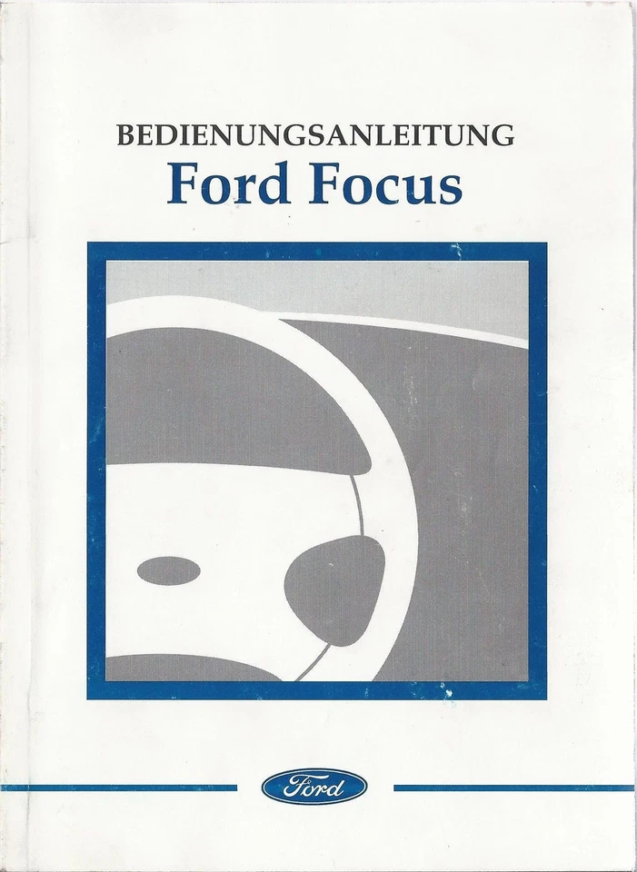 Betriebsanleitung FORD Focus Handbuch bedienungsanleitung 2000 Tasche + 5 Hefte - Bild 1 von 1