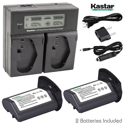 LP-E4 Battery&Charger for Canon EOS-1D C,1D Mark III,1Ds Mark III,EOS-1D Mark IV