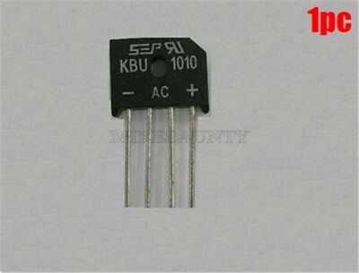 KBU1010 KBU-1010 10A 1000V Single Phase Rectifier Bridge Diode New Ic ec