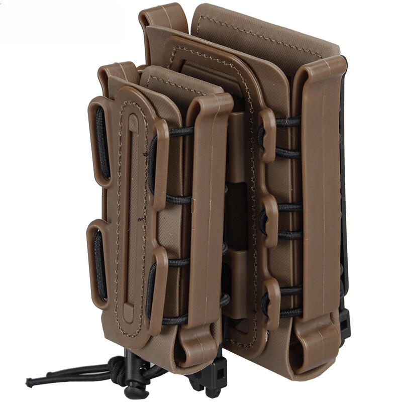 Pistol Pouch Set Holster Belt Clip plastic molle pouch Airsoft Shell set