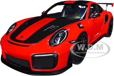 PORSCHE 911 (991.2) GT2 RS WEISSACH PACKAGE RED 1/18 MODEL CAR BY AUTOART 78173
