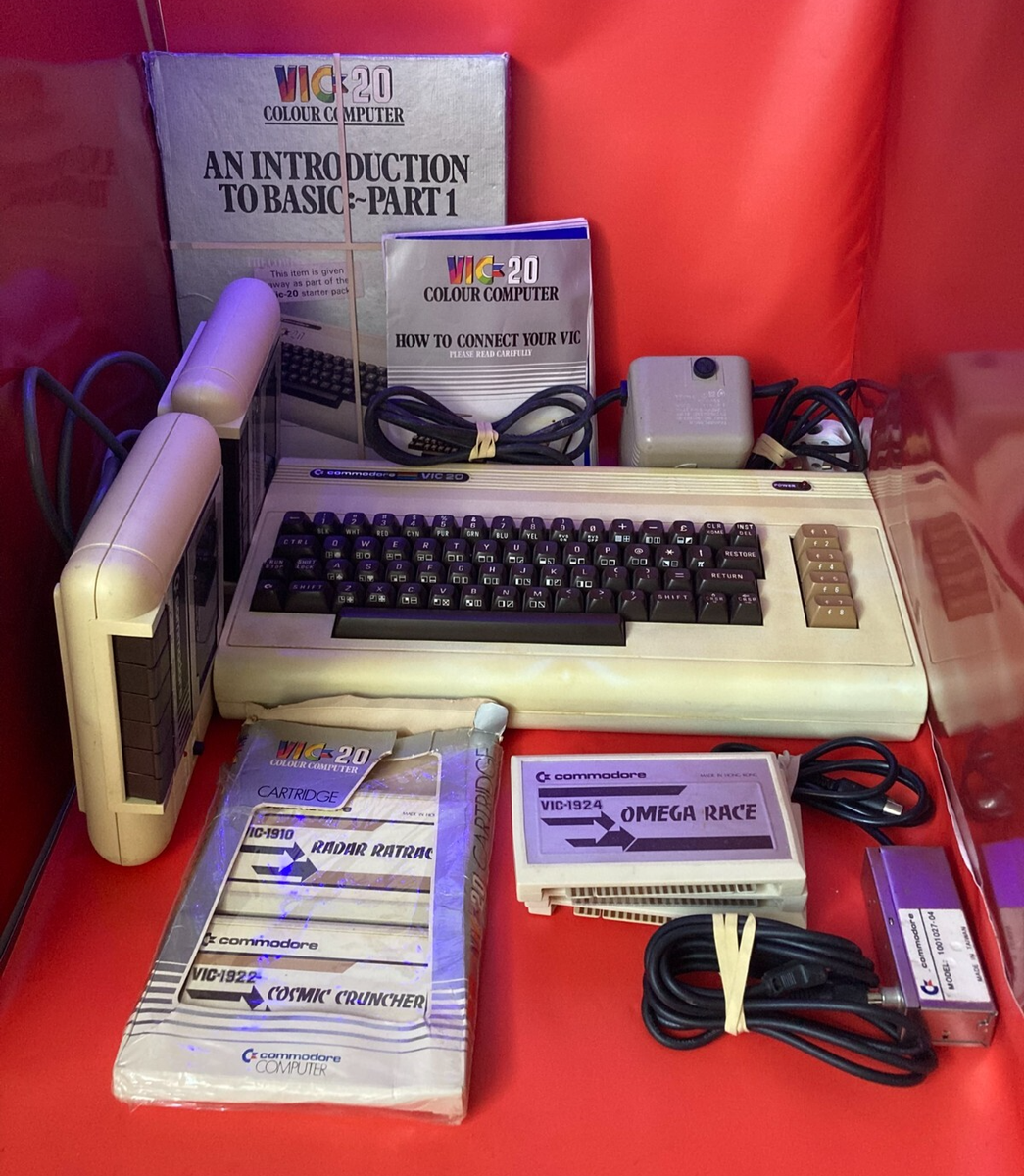Commodore vic-20 computer And Games UK