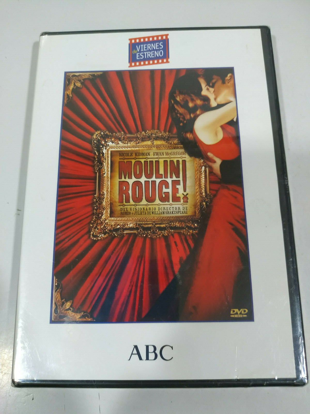 Moulin Rouge Nicole Kidman Ewan McGregor - DVD Region 2 Spanish English